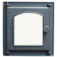 361 LK Дверца топочная со стеклом (250х280)
