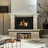 Каминная облицовка Victoria Crema Small (прямая)